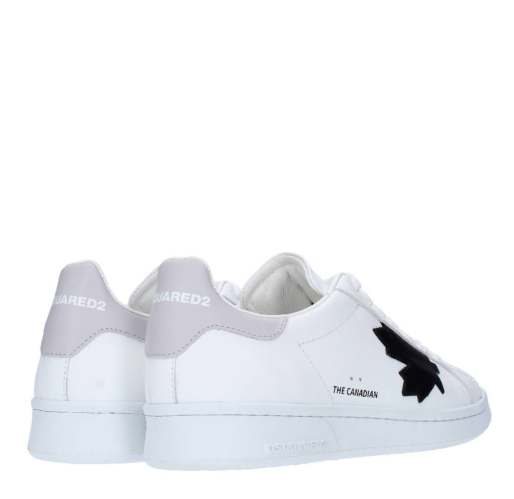 DSQUARED2 Sneakers DSQUARED2 BOXER in pelle di vitello Liquidazione