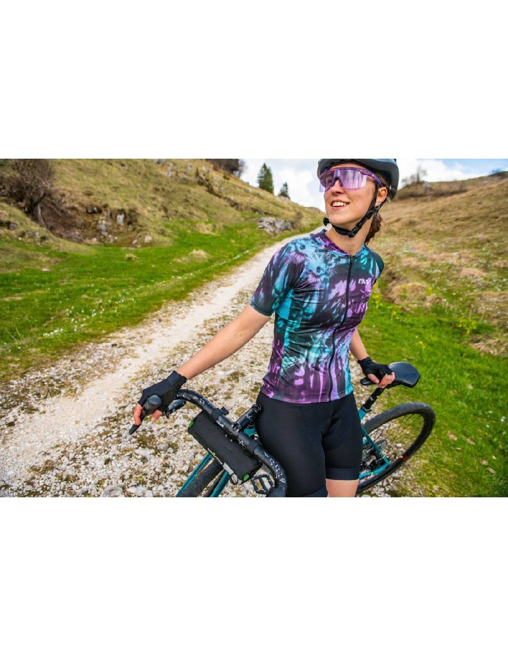 Northwave BLADE FLOWER MAGLIA MANICHE CORTE DONNA Latest fashion