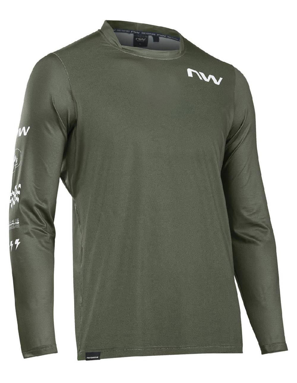 Northwave BOMB JERSEY MANICHE LUNGHE OUTLET Latest stili