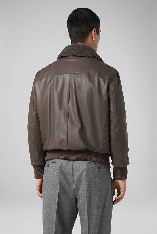Pal Zileri Bomber in pelle modello Aviator Online