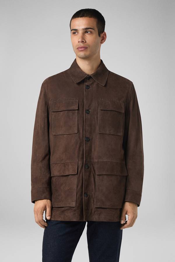 Pal Zileri Field Jacket in camoscio Hotsell
