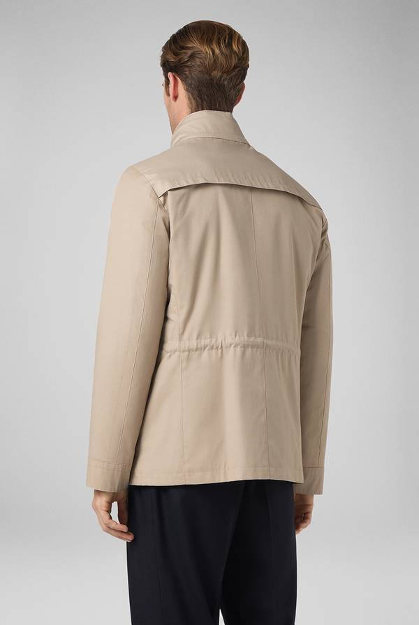 Pal Zileri Oyster Field Jacket in cotone tecnico idro repellente Saldi Di Fabbrica