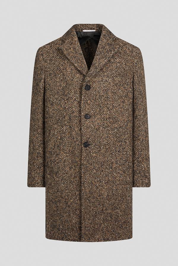 Pal Zileri Cappotto in bouclè, seta e mohair Nuovo