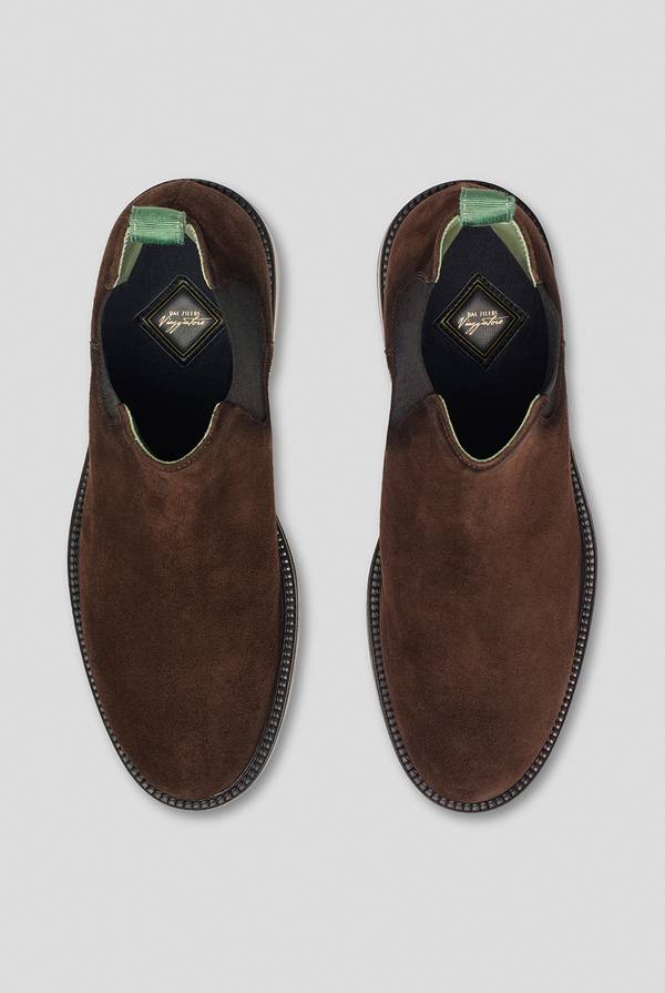Pal Zileri Chelsea boots in camoscio Soddisfazione Garantita
