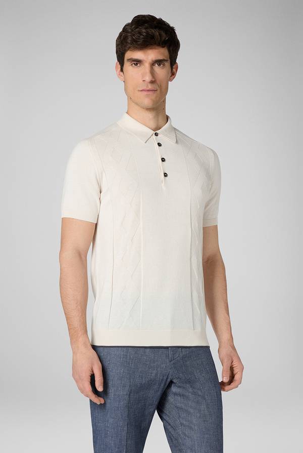 Pal Zileri Polo in maglia con calati Saldi