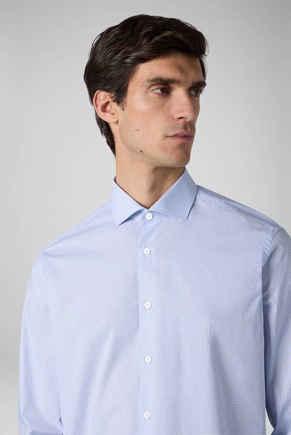 Pal Zileri Camicia collo Torino azzurra Vendita Economica