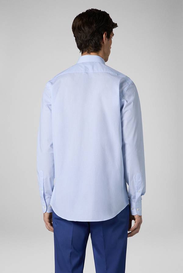 Pal Zileri Camicia collo Torino azzurra Vendita Economica