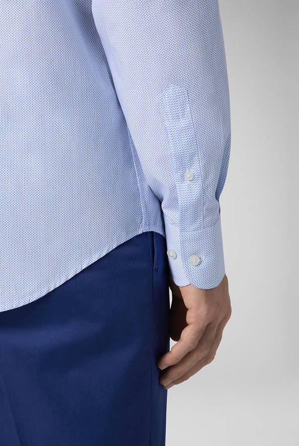 Pal Zileri Camicia collo Torino azzurra Vendita Economica