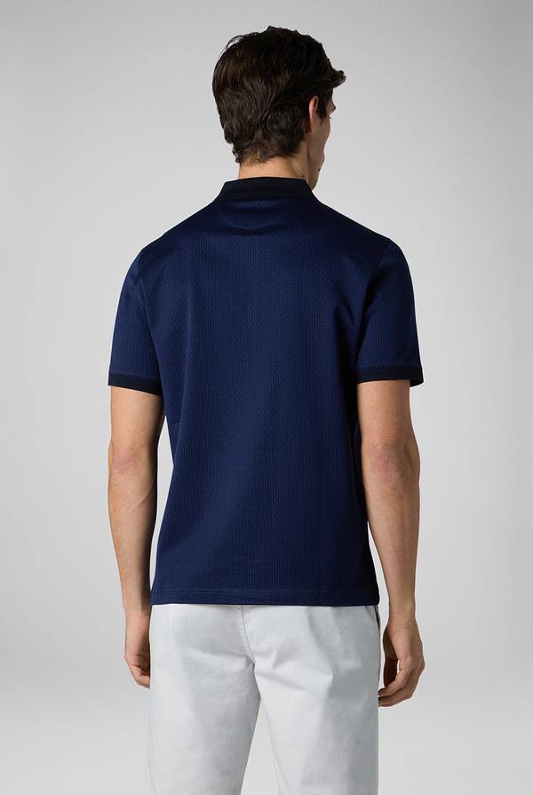 Pal Zileri Polo a zip in cotone mercerizzato Italy
