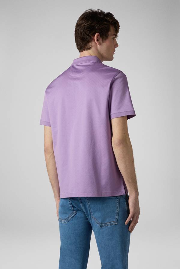 Pal Zileri Polo con monogramma allover Italia
