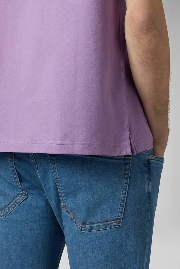 Pal Zileri Polo con monogramma allover Italia