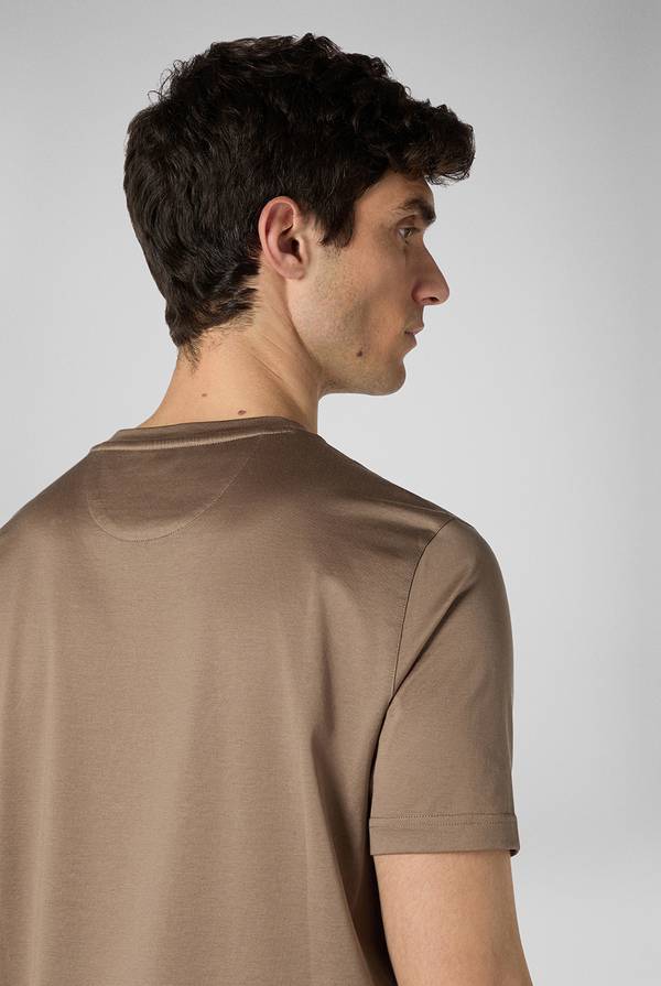 Pal Zileri Tshirt con lavorazione a ricami In Linea