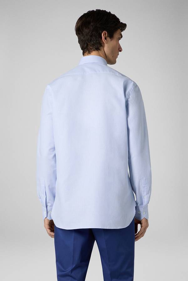 Pal Zileri Camicia in puro cotone jacquard Vendita