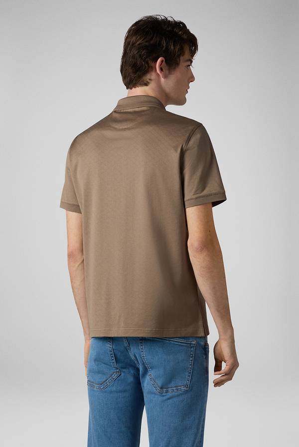 Pal Zileri Polo con monogramma allover Pezzi Unici