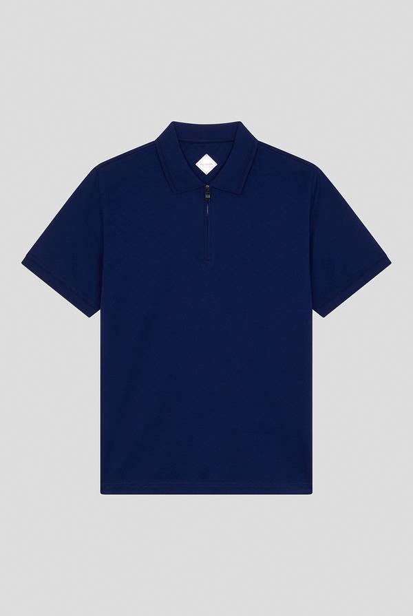Pal Zileri Polo con monogramma allover Soddisfazione Garantita