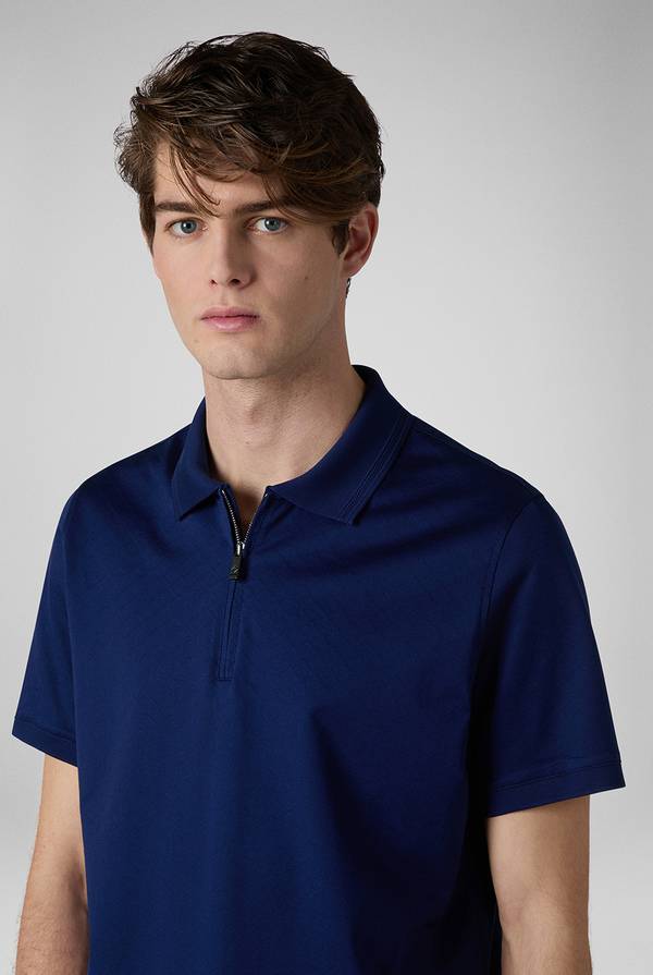 Pal Zileri Polo con monogramma allover Soddisfazione Garantita