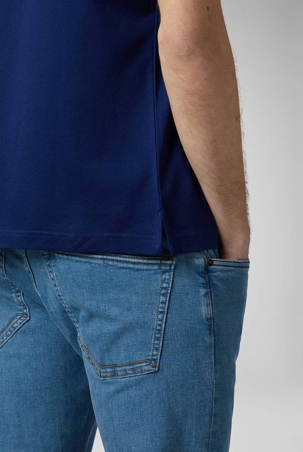 Pal Zileri Polo con monogramma allover Soddisfazione Garantita