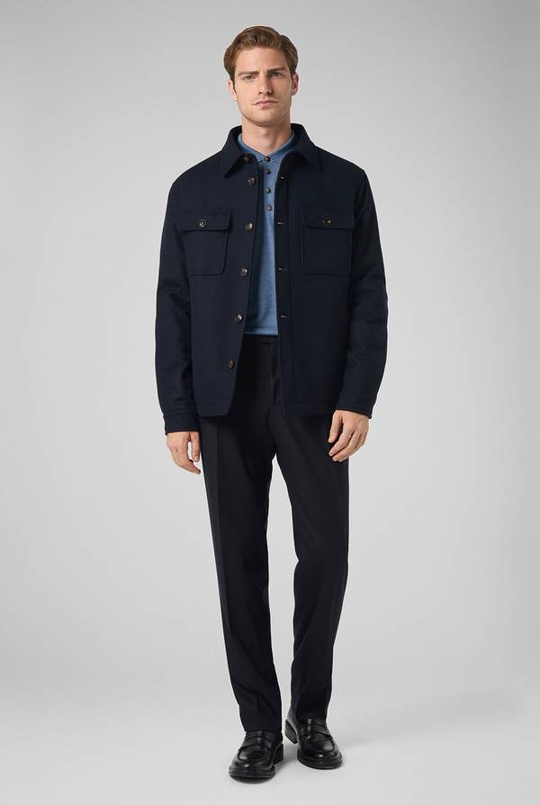 Pal Zileri Pantaloni doppia pince in lana stretch I Più Venduti
