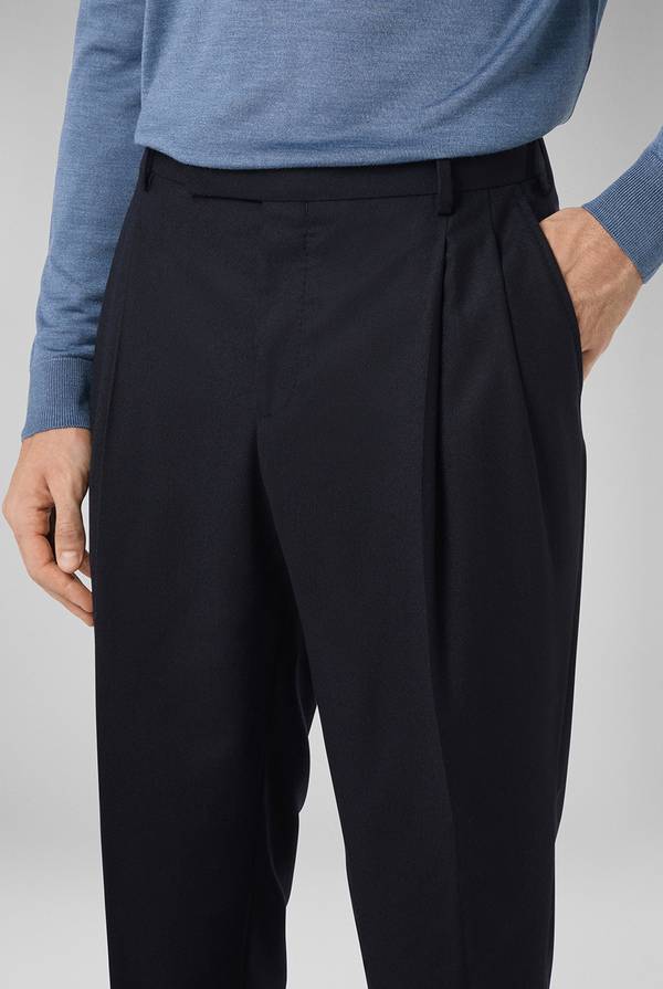 Pal Zileri Pantaloni doppia pince in lana stretch I Più Venduti