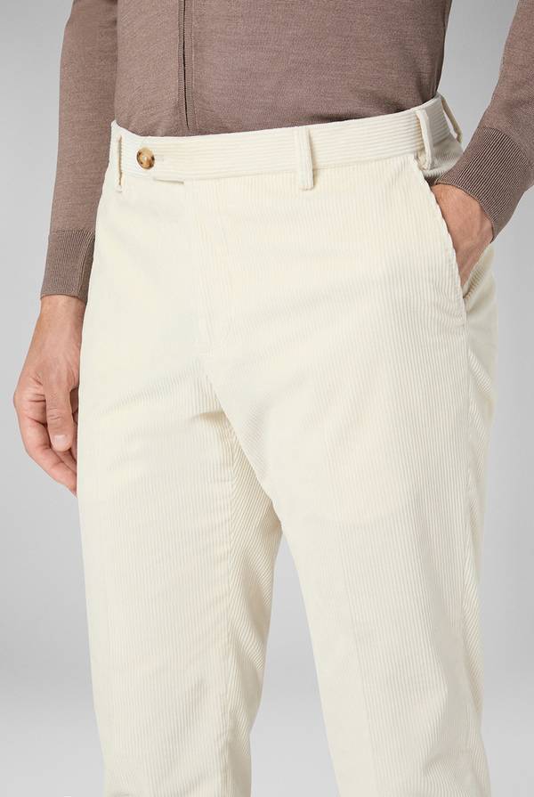 Pal Zileri Pantaloni in velluto corduroy e lana Moda