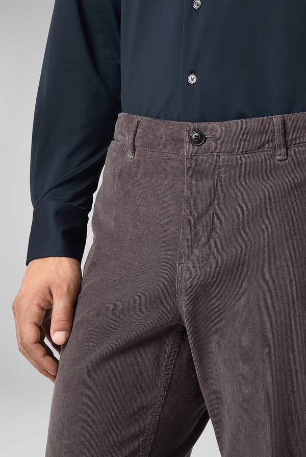 Pal Zileri Pantaloni chino tinti in capo in cotone corduroy Promozione