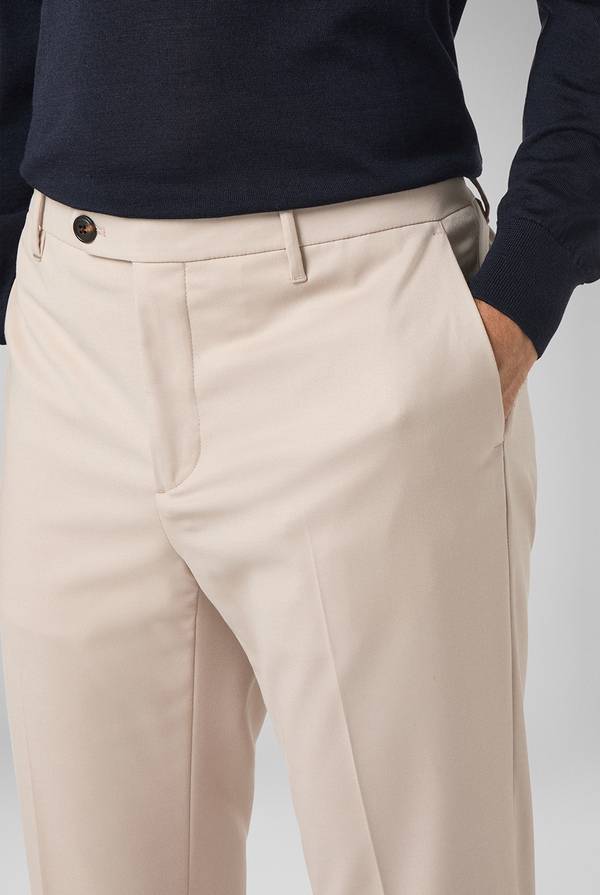 Pal Zileri Pantaloni chino in tencel stretch Qualità Garantita