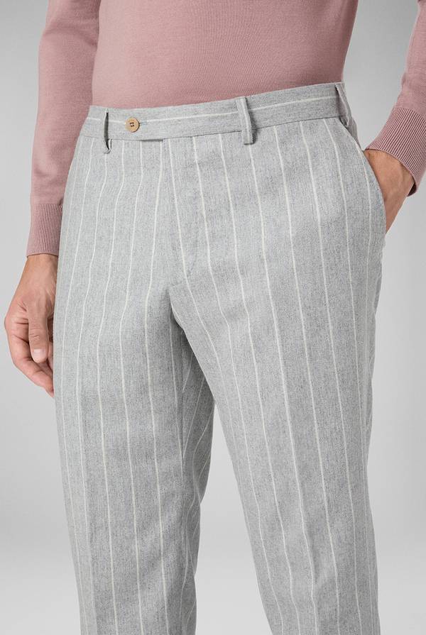 Pal Zileri Abito Vicenza gessato in pura lana Shopping Online