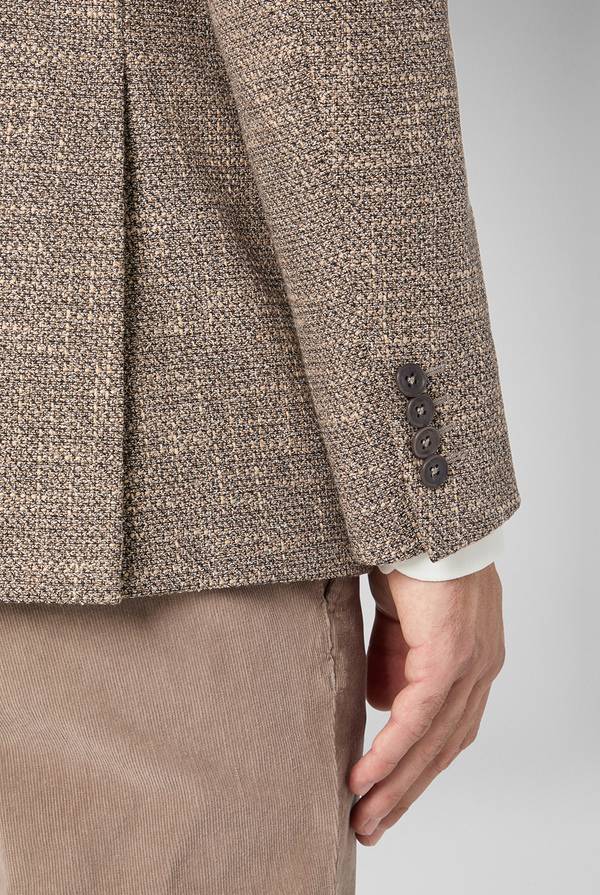 Pal Zileri Giacca Vicenza in cotone, lana e viscosa effetto maglia Convenienza