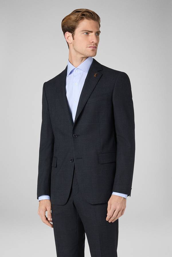 Pal Zileri Abito Palladio in lana stretch con motivo Principe di Galles Flash Sale