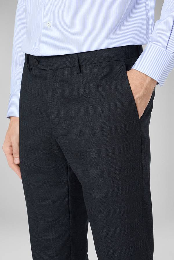 Pal Zileri Abito Palladio in lana stretch con motivo Principe di Galles Flash Sale