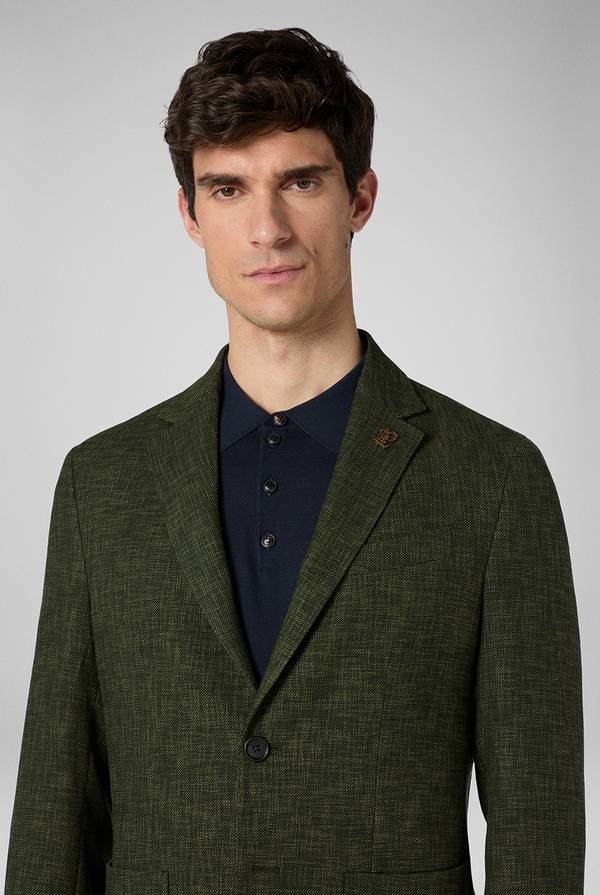 Pal Zileri Giacca Brera in misto lana, cotone e nylon Vendita Economica