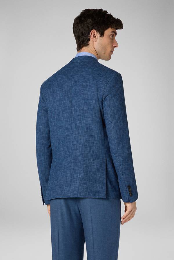 Pal Zileri Giacca Brera in misto lana, cotone e nylon Saldi Di Fabbrica