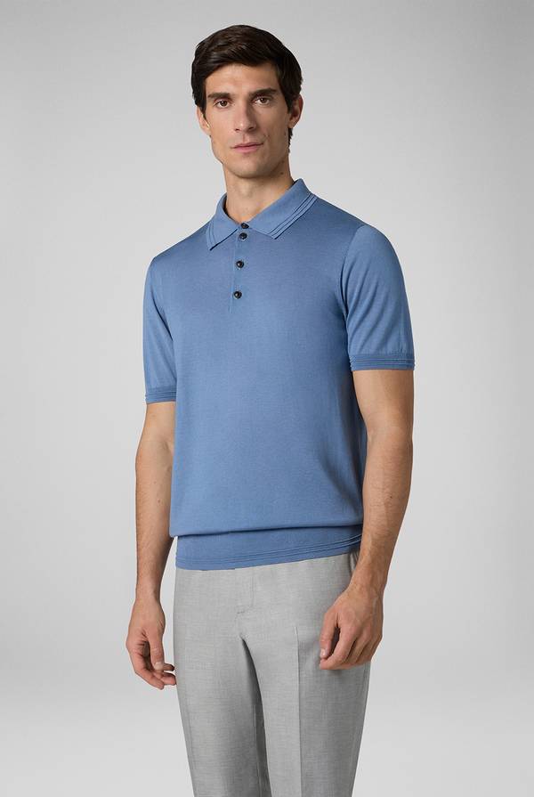 Pal Zileri Polo in cotone e tencel Qualità