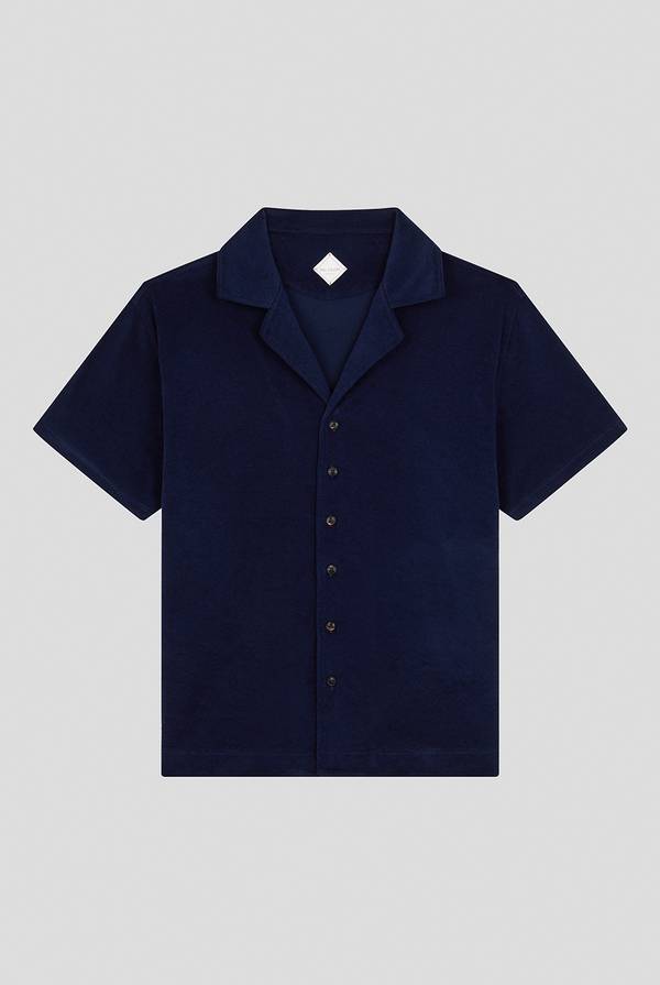 Pal Zileri Camicia bowling in jersey Vendita