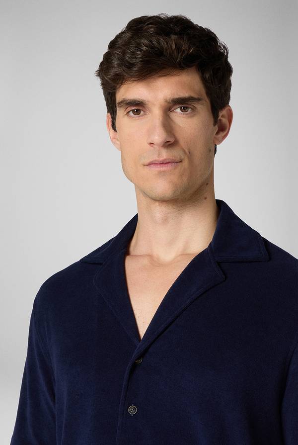 Pal Zileri Camicia bowling in jersey Vendita