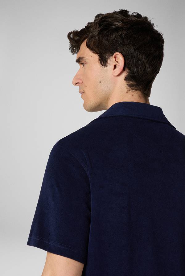 Pal Zileri Camicia bowling in jersey Vendita