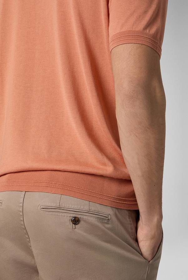 Pal Zileri Polo in cotone e tencel Promozione