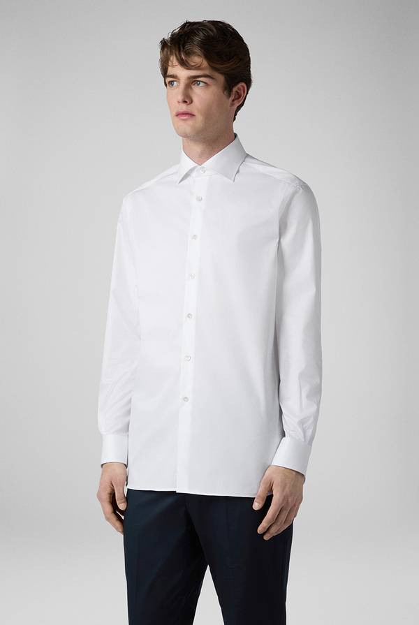 Pal Zileri Camicia in cotone con polsini da gemelli Qualità Garantita