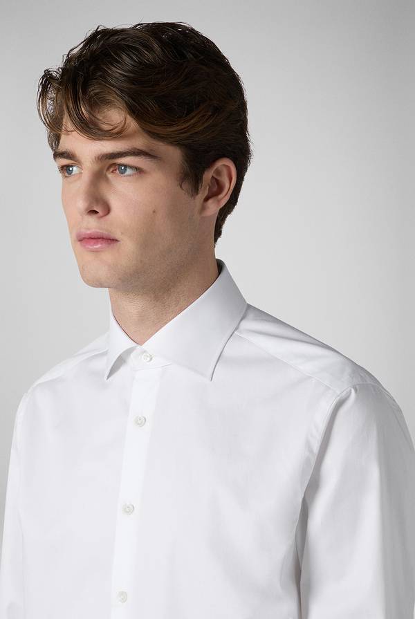 Pal Zileri Camicia in cotone con polsini da gemelli Qualità Garantita