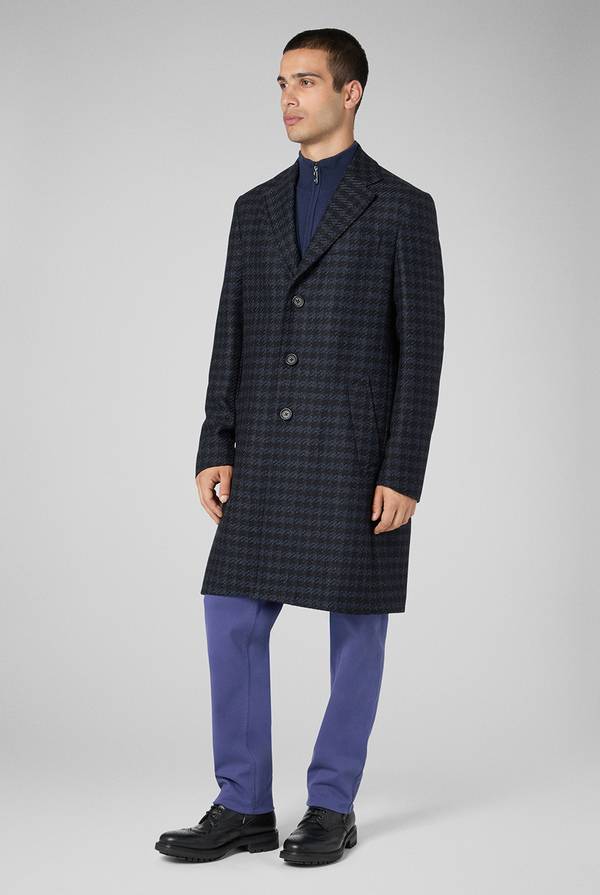 Pal Zileri Cappotto pied de poule Offerta