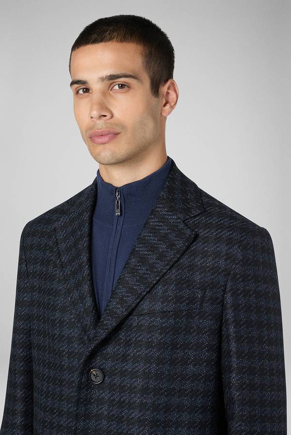 Pal Zileri Cappotto pied de poule Offerta