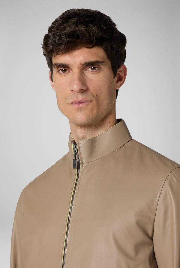 Pal Zileri Biker reversibile in nappa e nylon Vendita Calda