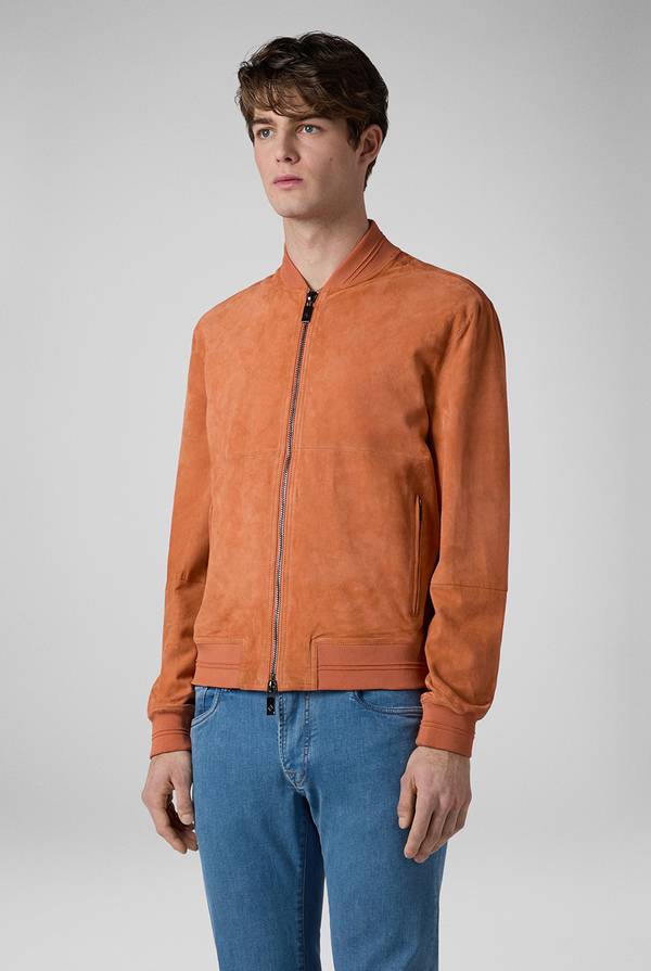 Pal Zileri Bomber in suede color albicocca I Più Venduti