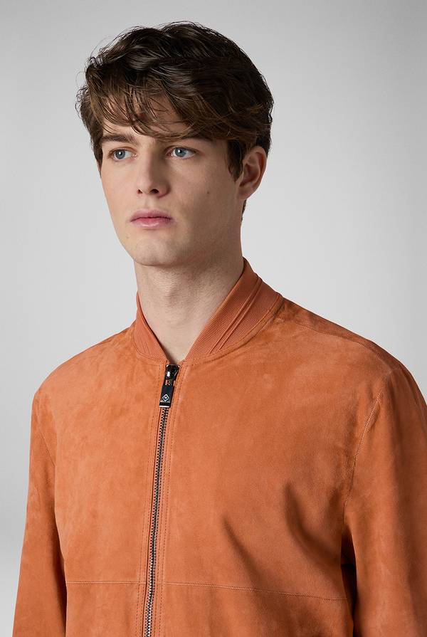 Pal Zileri Bomber in suede color albicocca I Più Venduti
