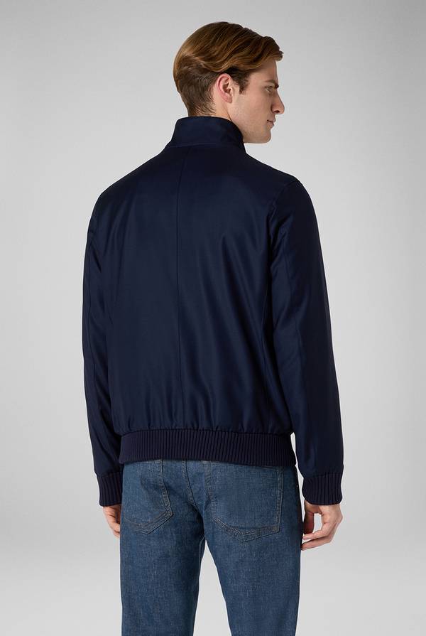 Pal Zileri Bomber in lana resistente all'acqua Nuova