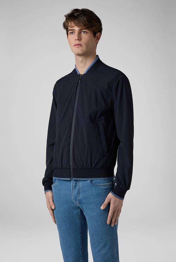 Pal Zileri Bomber in soft shell color tortora Spedizione gratuita