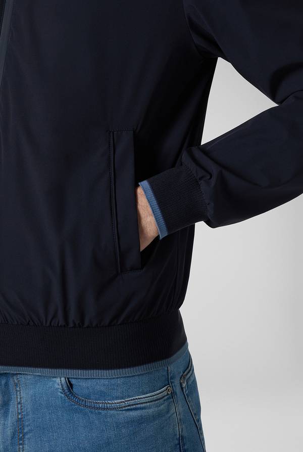 Pal Zileri Bomber in soft shell color tortora Spedizione gratuita