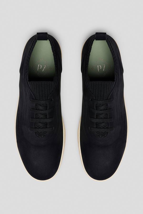 Pal Zileri Sneakers in pelle calzata a calzino Grande vendita