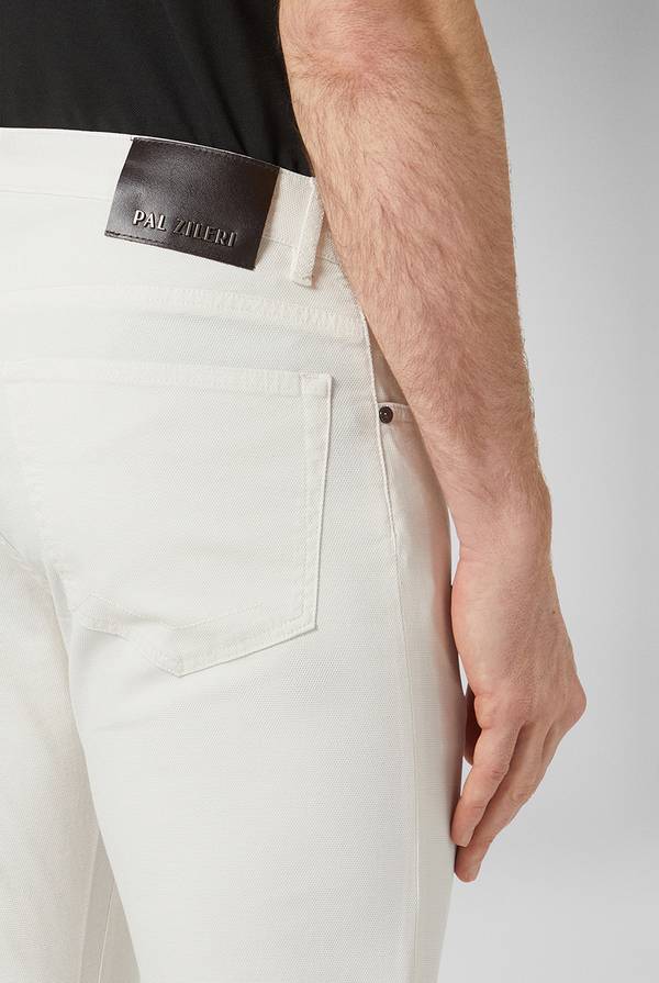 Pal Zileri Pantalone 5 tasche in cotone stretch tinto in capo Offerta Anniversario