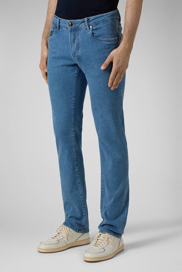 Pal Zileri Denim 5 tasche effetto delavè Offerte esclusive